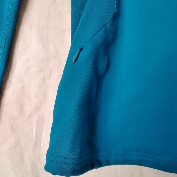 UNDER ARMOUR FITTED COLD GEAR LADIES 3/4 ZIP SZ XS - Picture 3 of 8